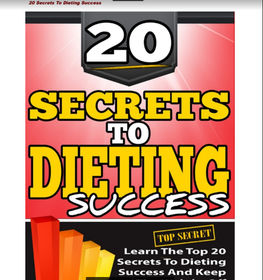 20 Secretes to dieting success